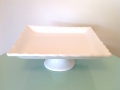 Ruffled Porcelain - Square - 10"